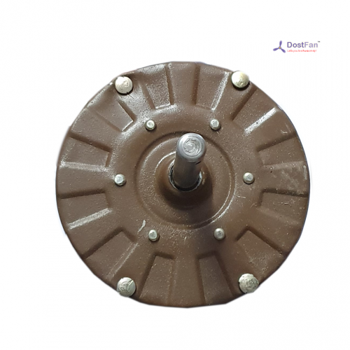 DostFan Air Cooler Fan Motor Inline Fan (Single Phase and Brown Color)
